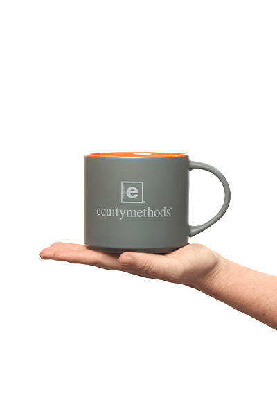 EM Gray & Orange Mug