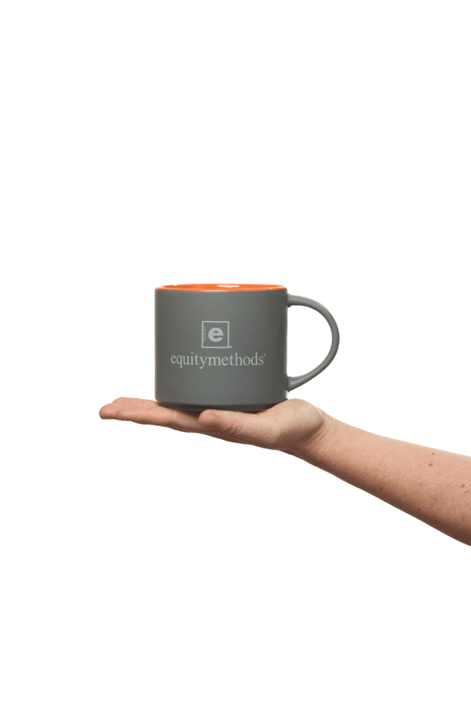 EM Gray & Orange Mug
